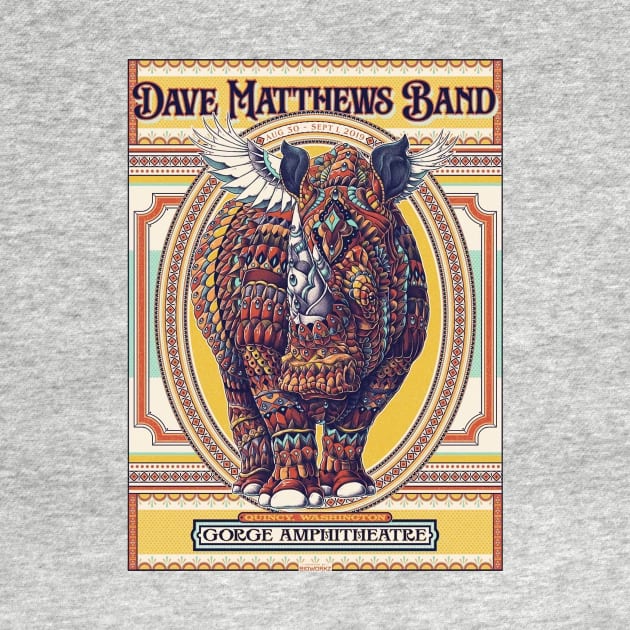 Dave Matthews Band New Art DMB2019 Aug 30 - Sept 1 2019 by Story At Dawn 